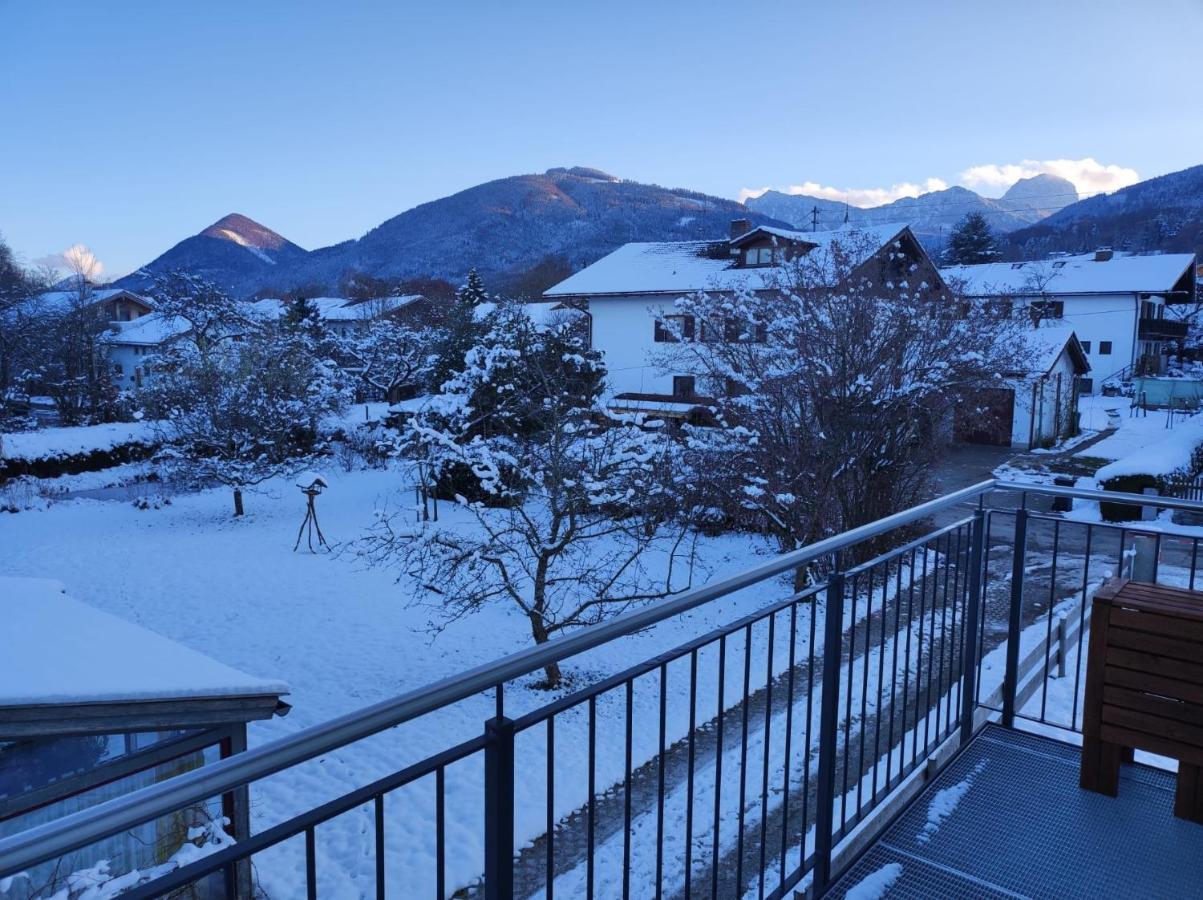 Ferienwohnung Morgensonne Bad Feilnbach Buitenkant foto
