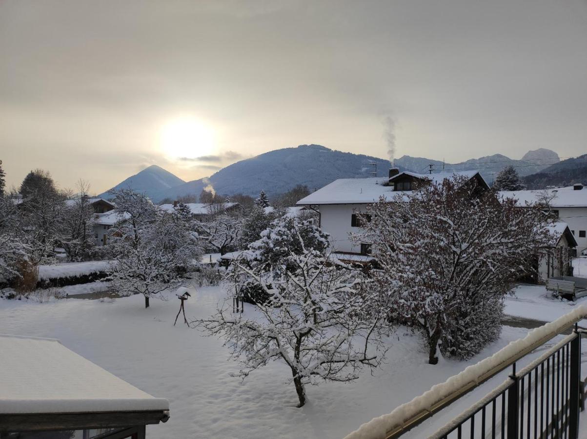 Ferienwohnung Morgensonne Bad Feilnbach Buitenkant foto